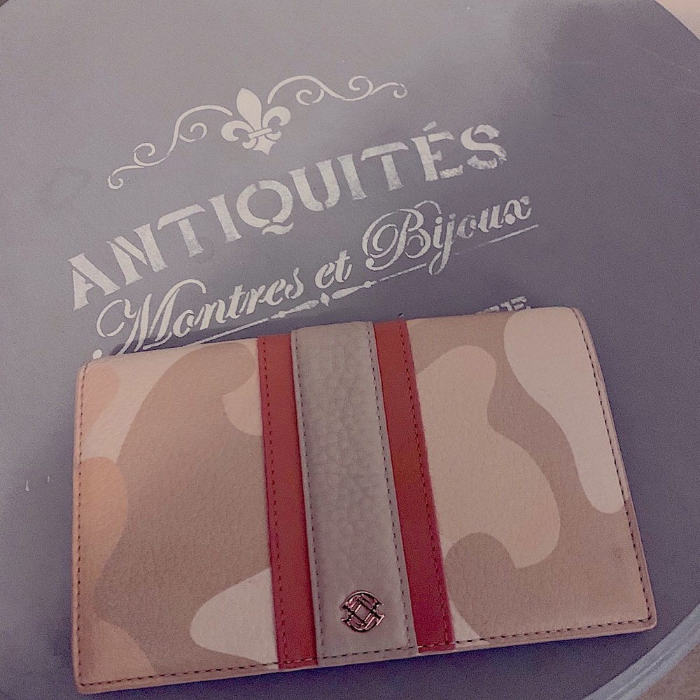 Travel accordion wallet